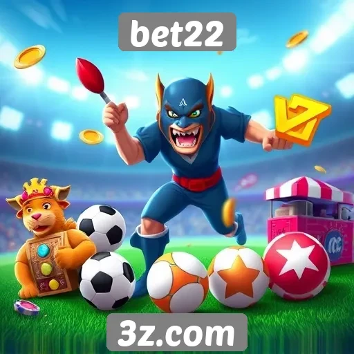 Bet22 oferece ampla variedade de jogos online