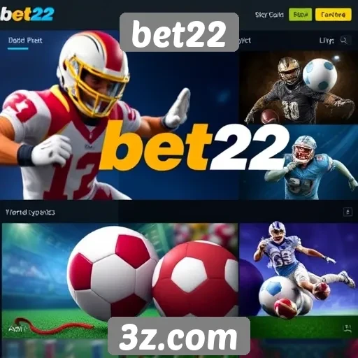 Variedade de jogos oferecidos pelo bet22